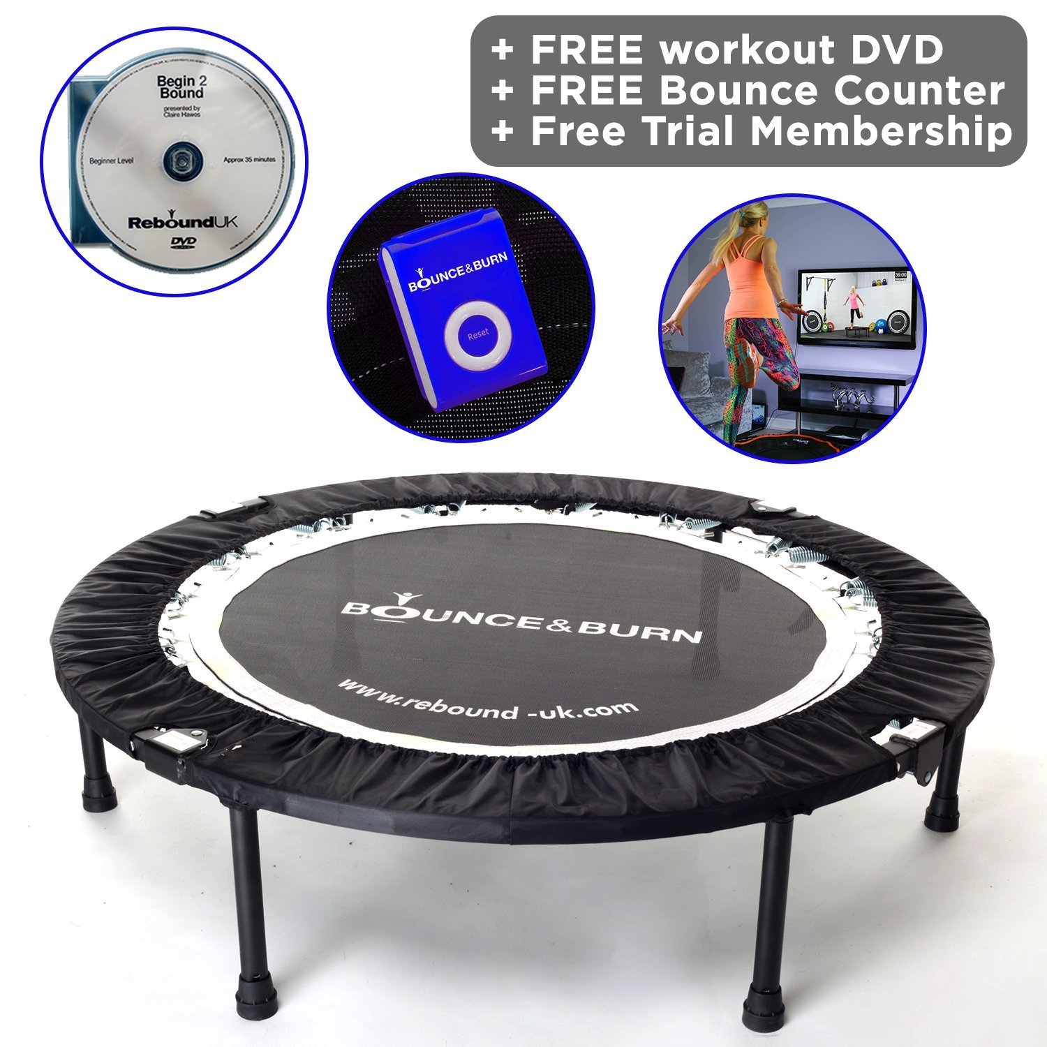 Bounce & Burn Minitrampolin