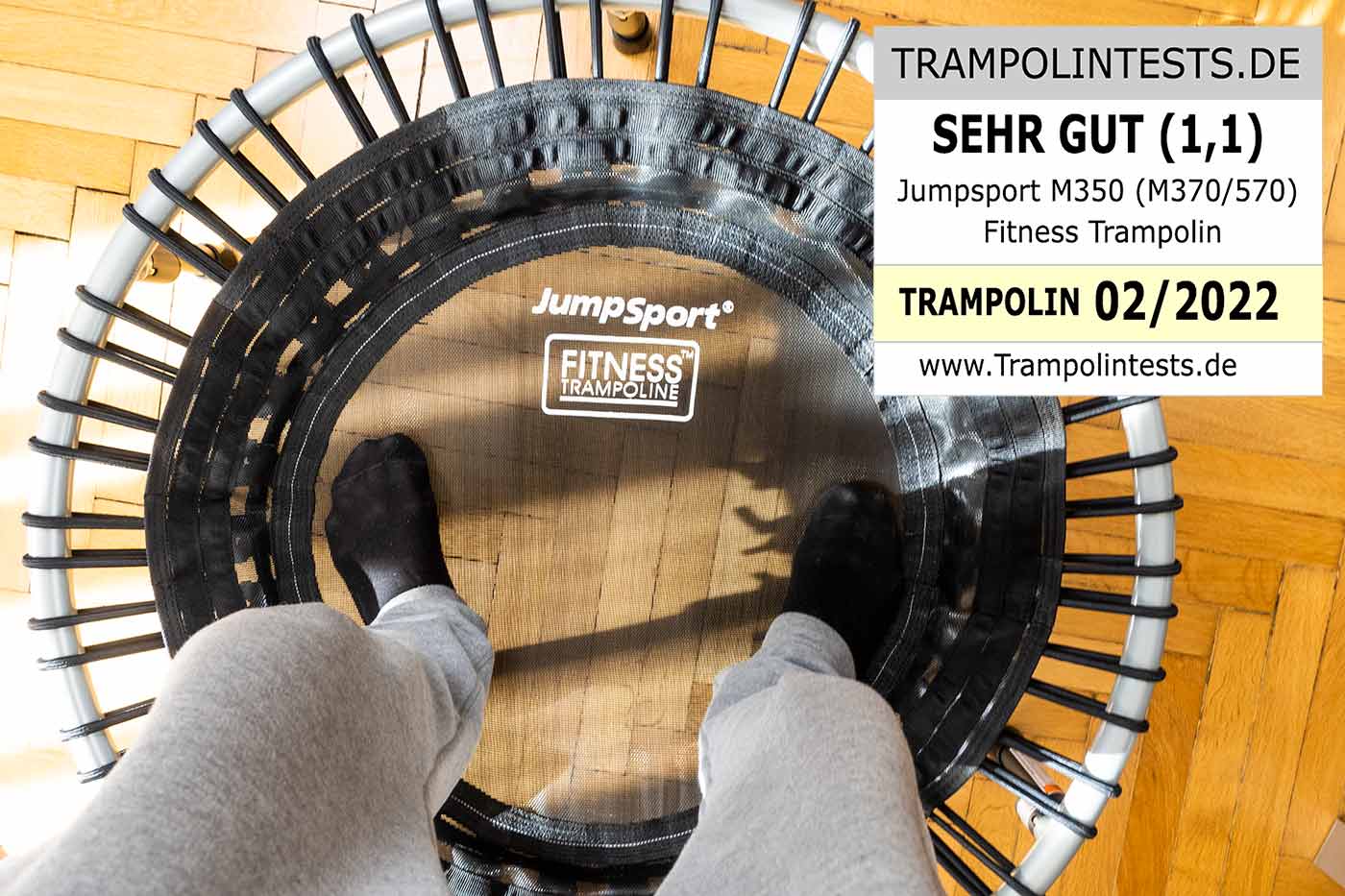 Jumpsport Fitness Trampolin mit Testsiegel