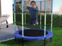 Kinetic Sports Kindertrampolin Jumper im Garten