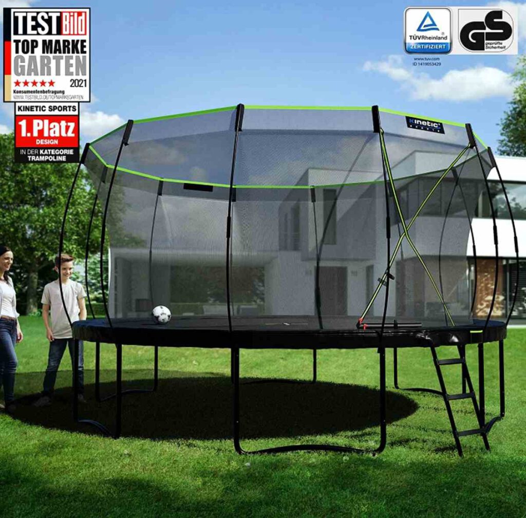 Sports Trampolin Ultimate Pro Black Edition im Test Das
