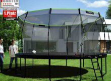 Kinetic Sports Trampolin Ultimate Pro Black Edition