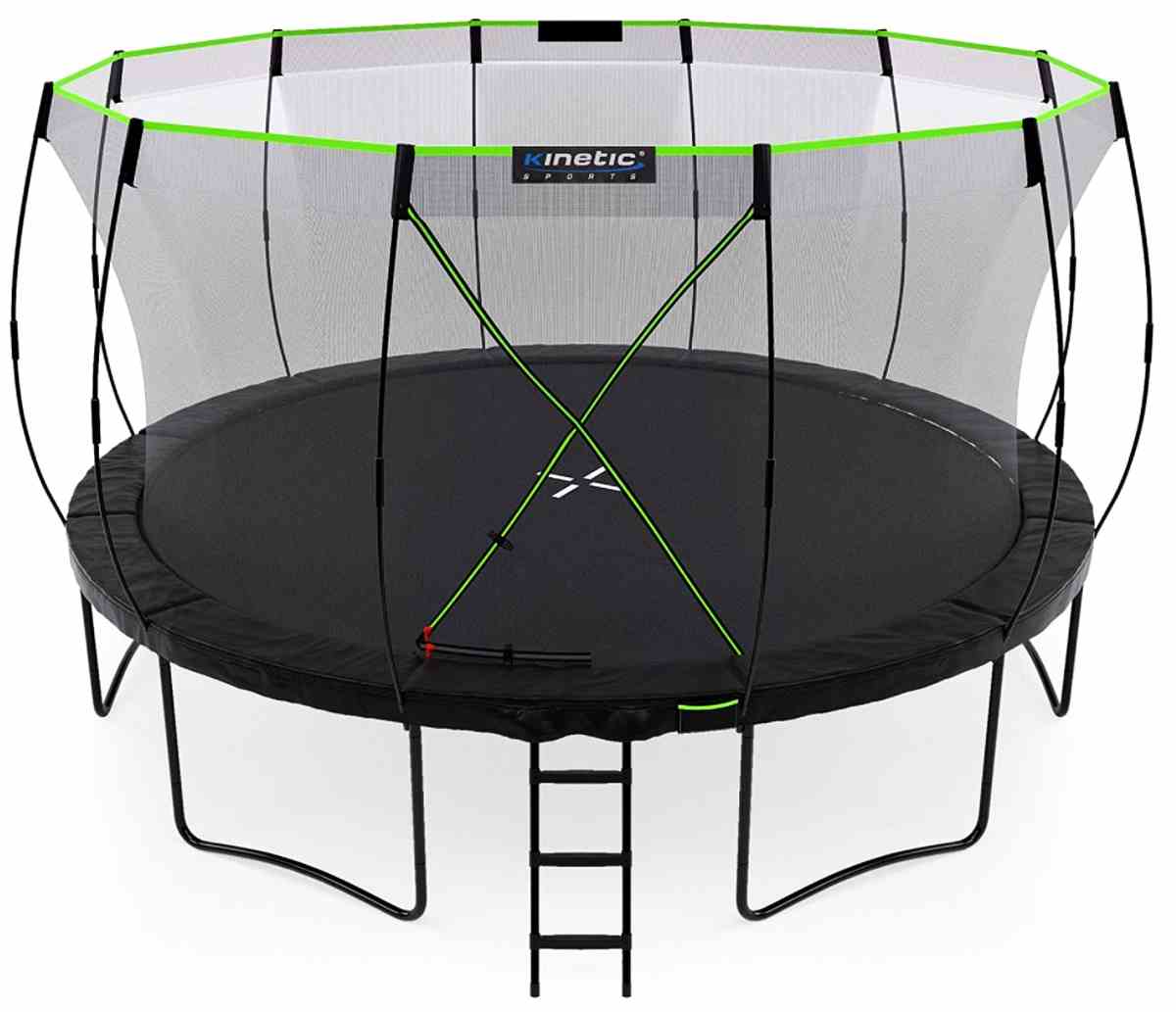 Kinetic Sports Trampolin Ultimate Pro Black Edition