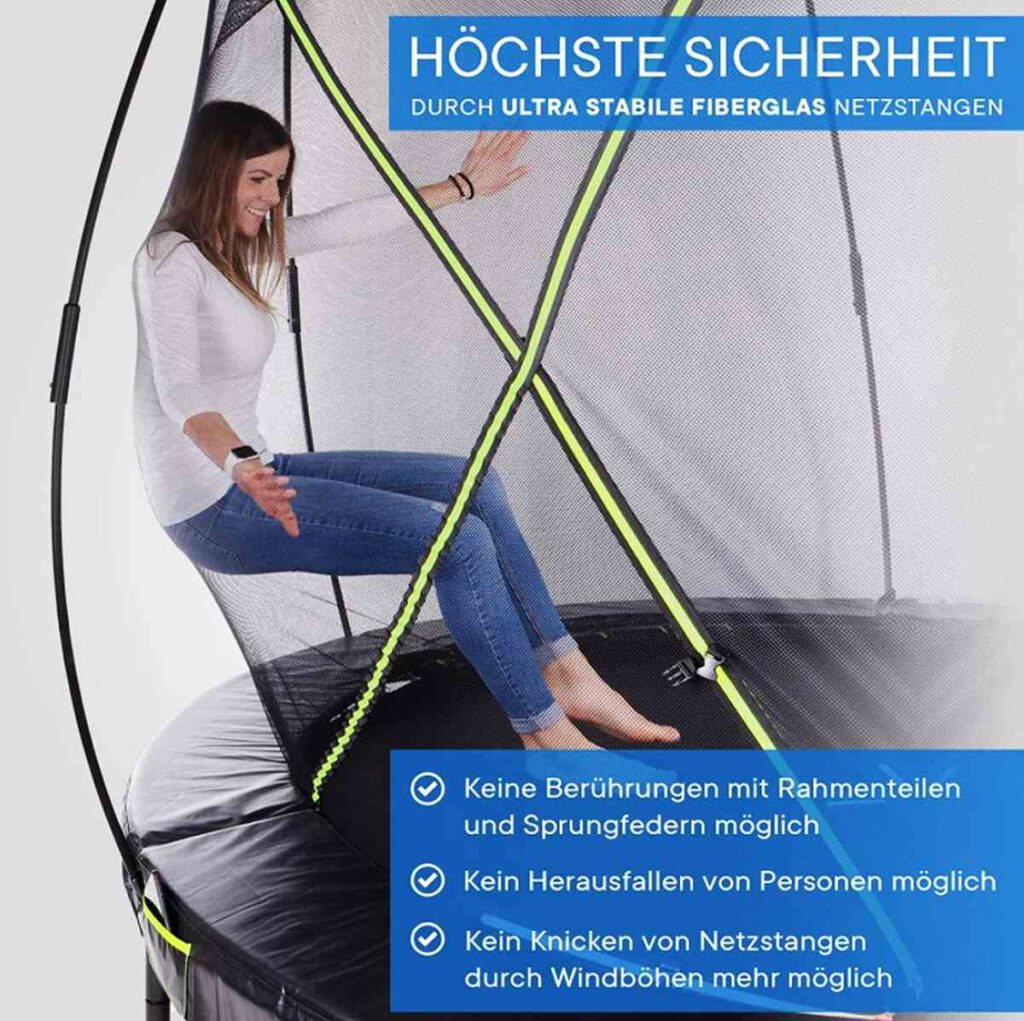 KINETIC SPORTS Trampolin Sicherheitsnetz Für ULTIM Produktbild-Vorschau 9