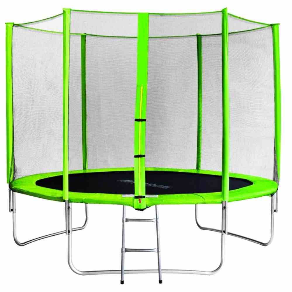 Sixbros Gartentrampolin 366 cm grün