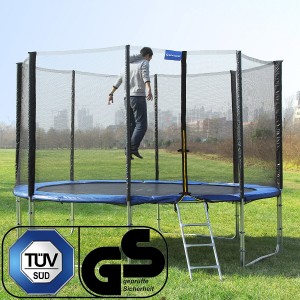 Songmics Gartentrampolin mit Springer