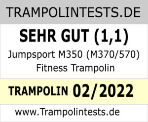 Testnote Sehr Gut (1,1) für das Jumpsport M 350 (M 370/570)