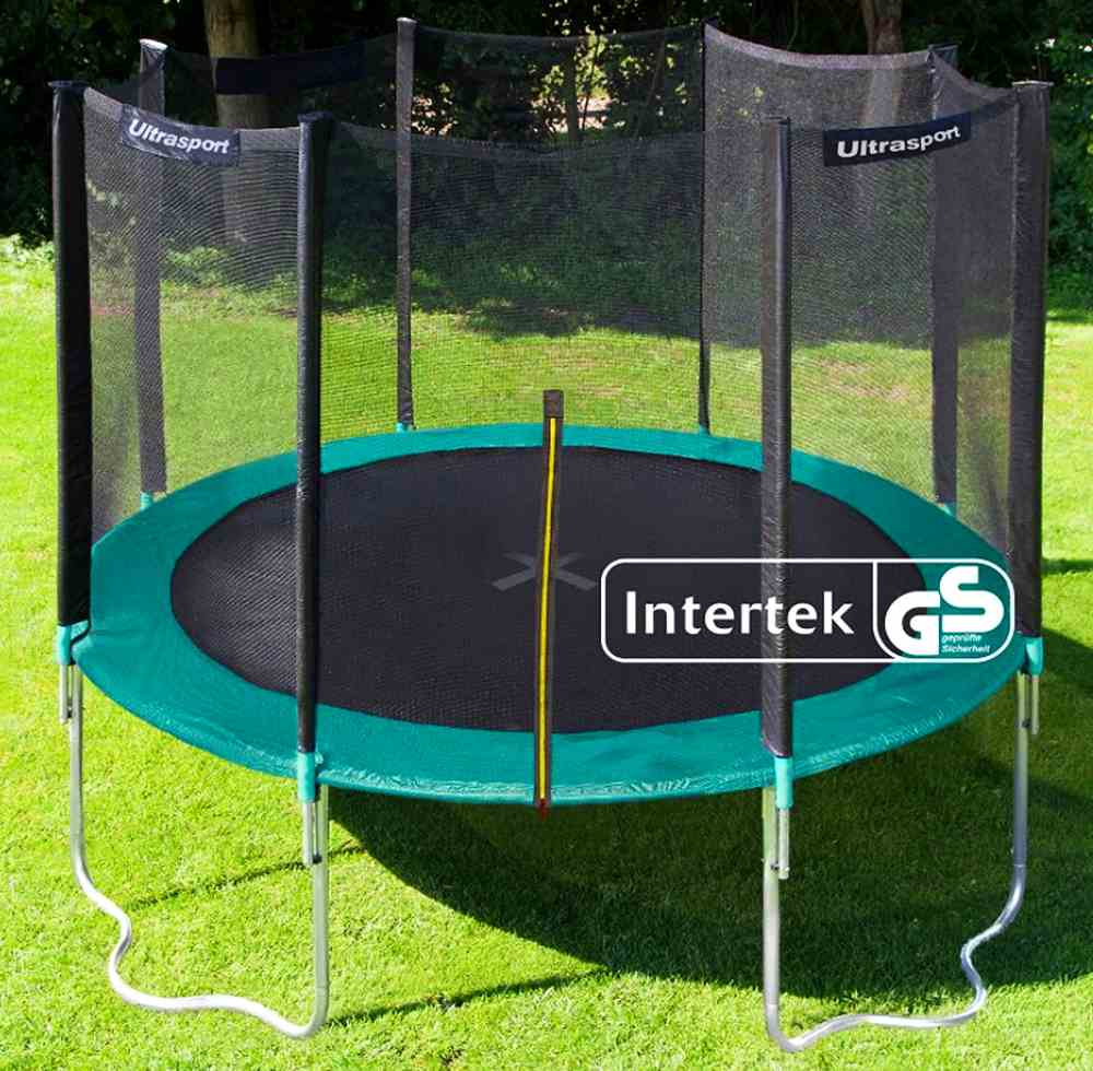 Ultrasport Gartentrampolin in Grün