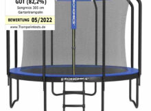 Songmics Trampolin mit 305 cm in der Bewertung